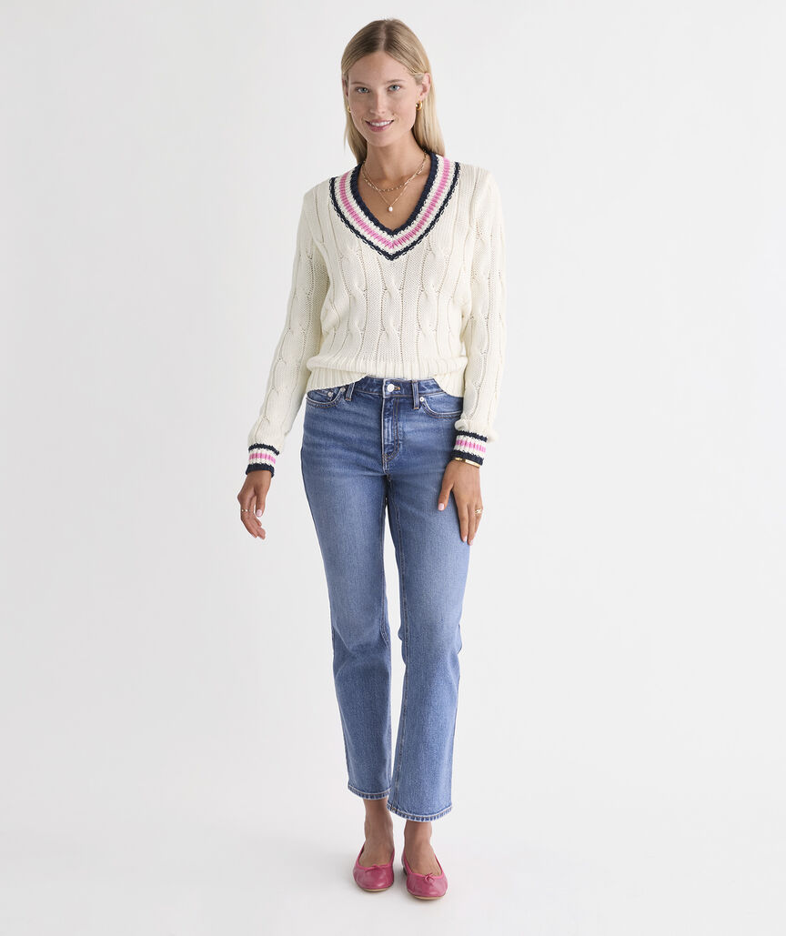 Katie Cotton Varsity Sweater