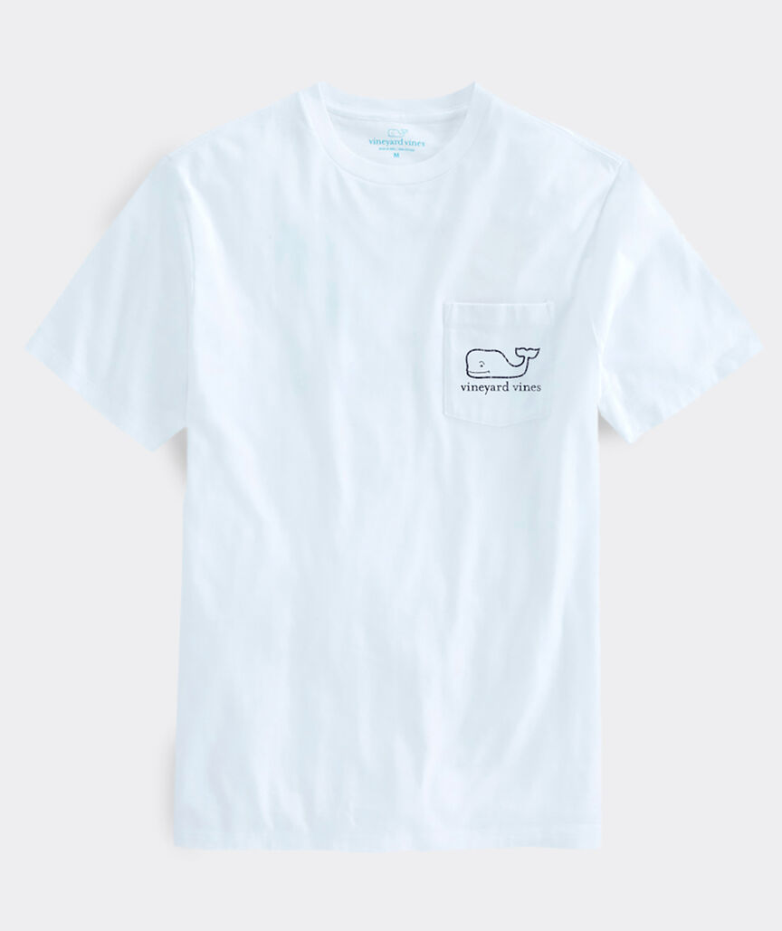 Vintage Whale Short-Sleeve Pocket Tee