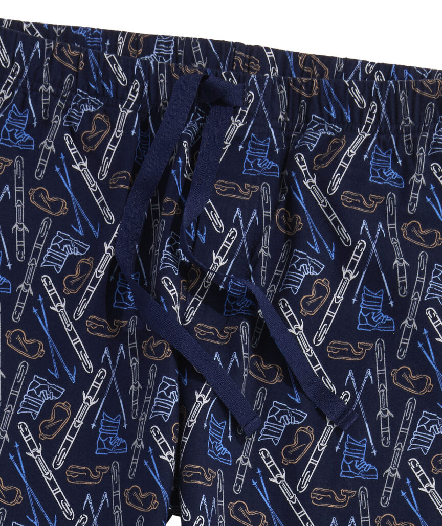 OUTLET Tossed Ski Whale Lounge Pants