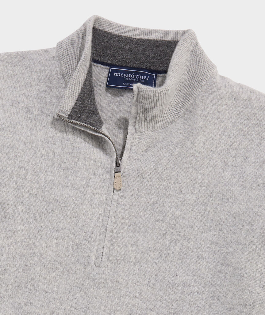 Cashmere Quarter-Zip
