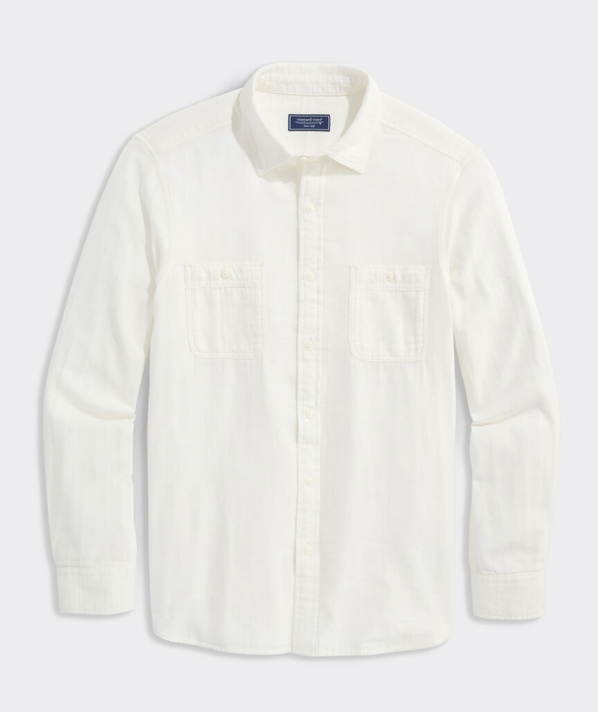Sugarcane Solid Double Cloth Shirt