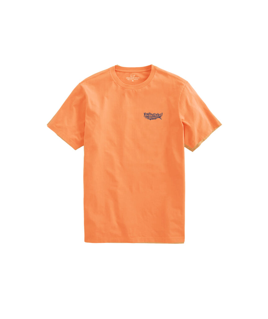 OUTLET Fish Stamp Short-Sleeve Tee