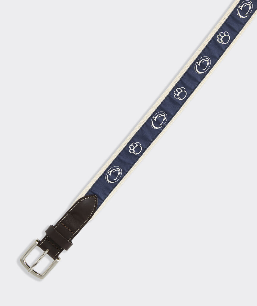 Penn State University Canvas Club Belt