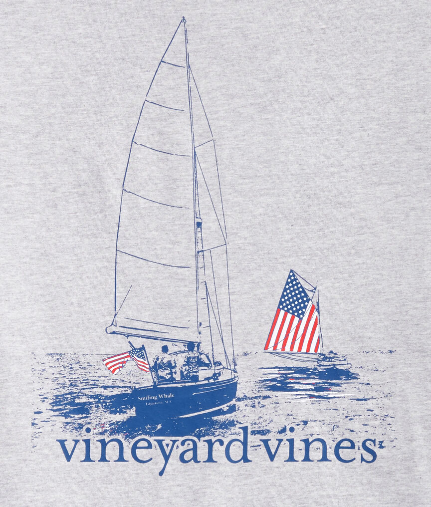 Smiling Whale Short-Sleeve Pocket Tee