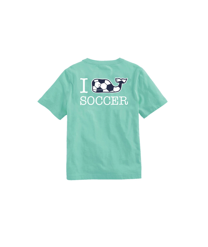 OUTLET Boys I Whale Soccer Short-Sleeve Pocket Tee