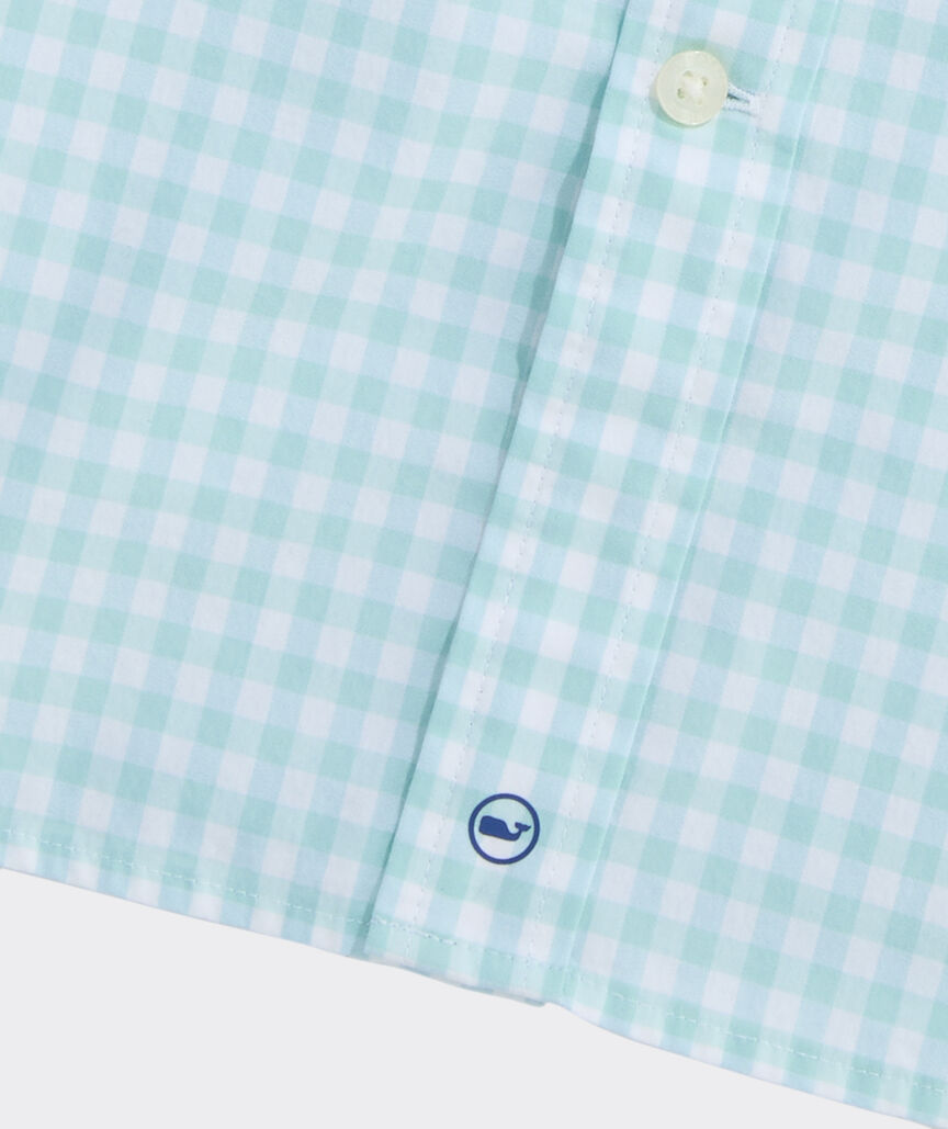 Performance Cotton Skysail Gingham Shirt