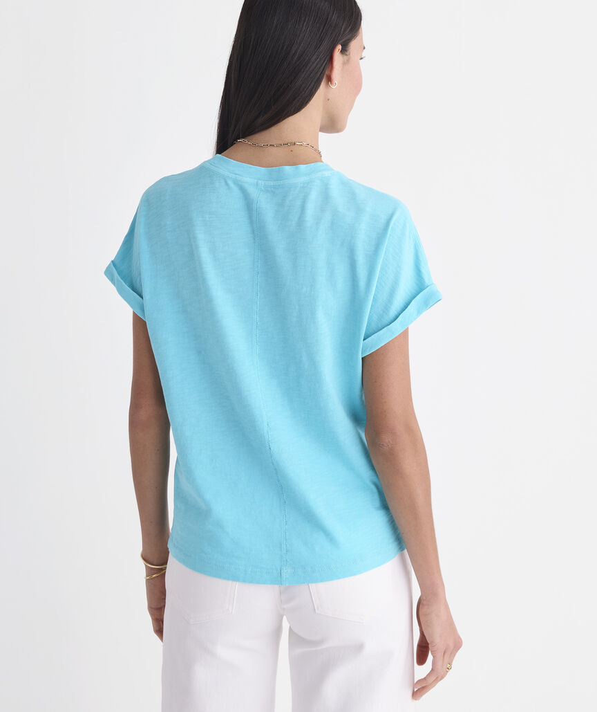 Slub Jersey Pullover Tee