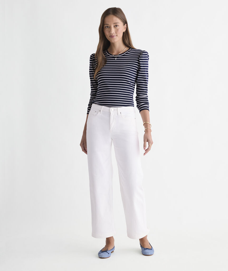Deluxe Puff-Sleeve Top