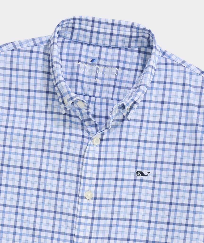 Boys' Performance Forepeak Tattersall Featherweight Shirt