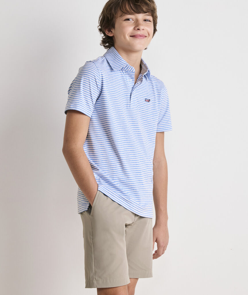 Boys' USA Whale Winstead Sankaty Polo