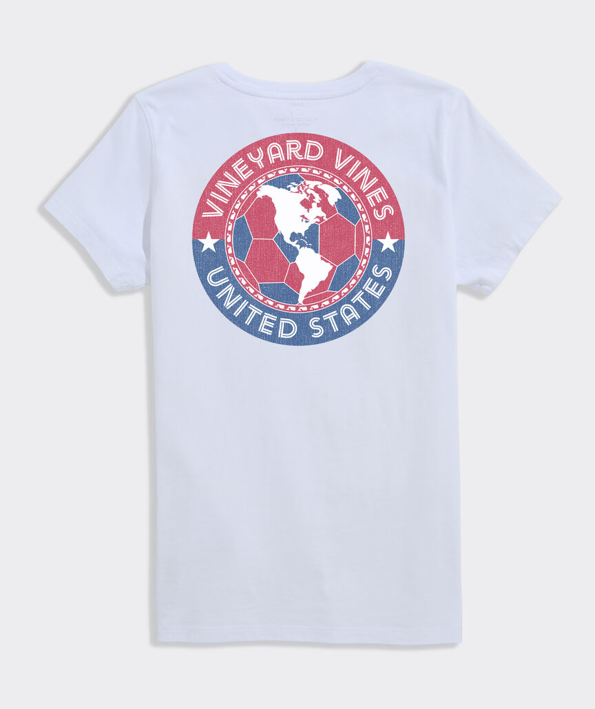 United By Soccer Women's Short-Sleeve Pocket Tee