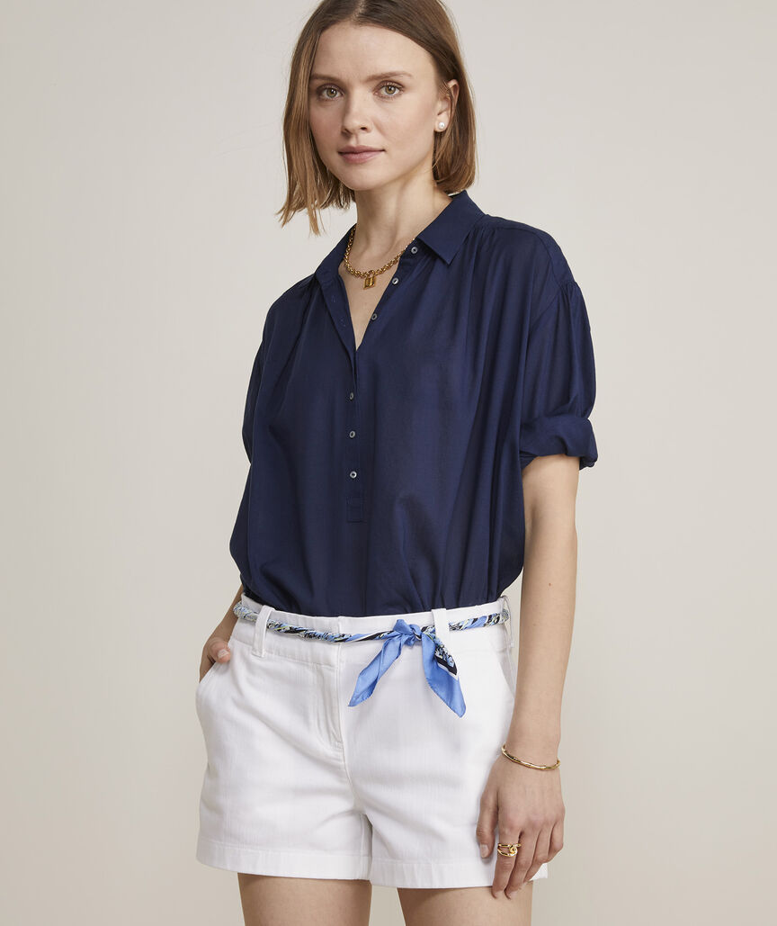 Lightweight Popover Shirt