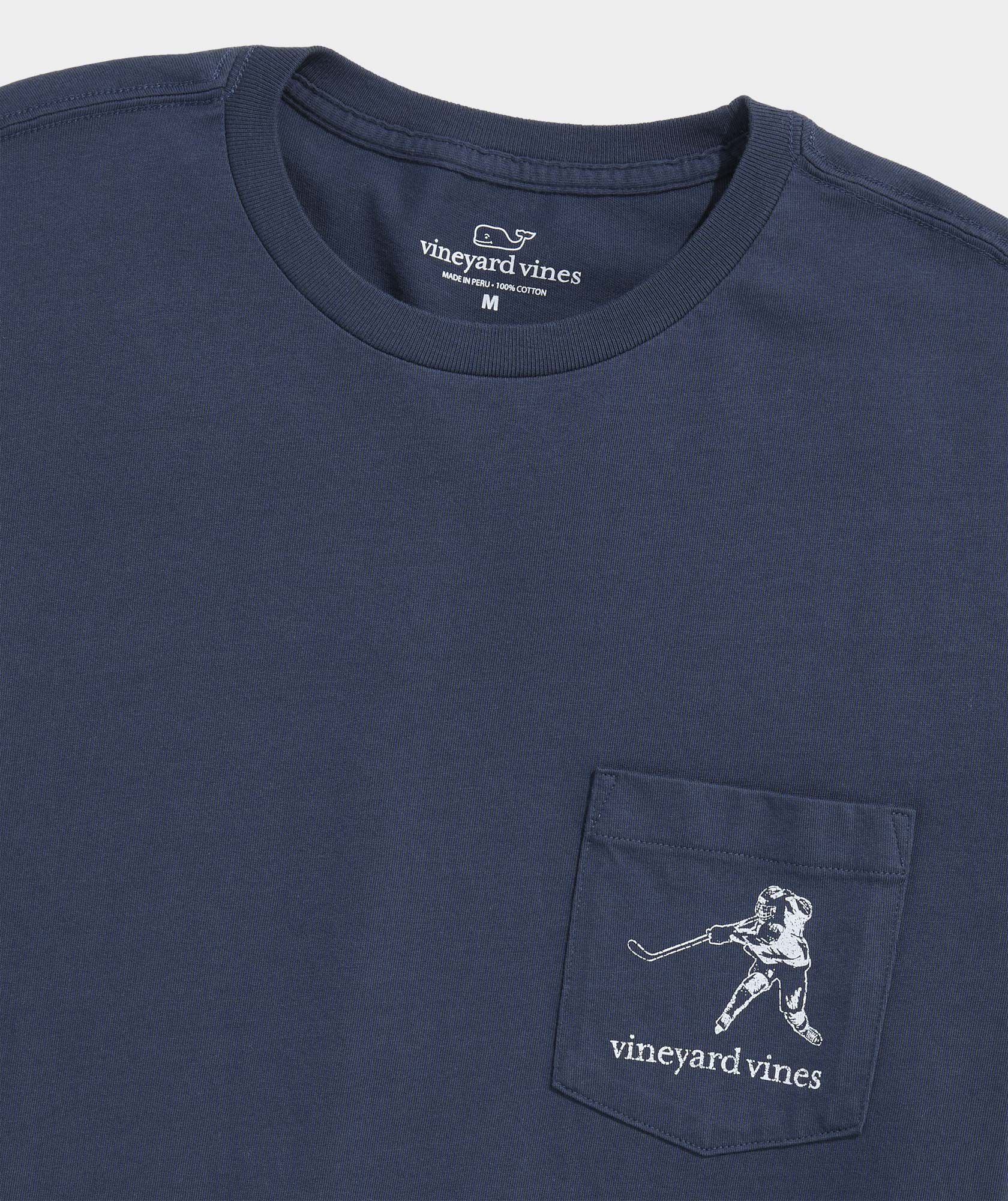 Slap Shot Hockey Short-Sleeve Pocket Tee