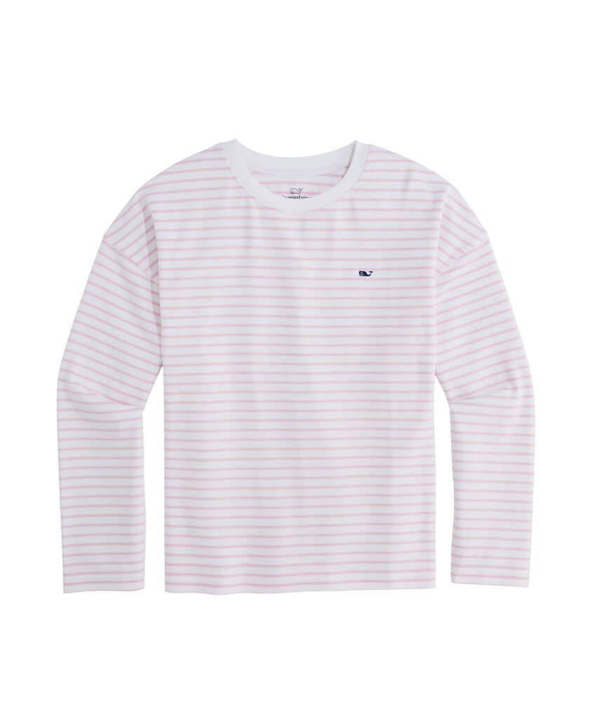 OUTLET Women's Striped Crewneck Pullover
