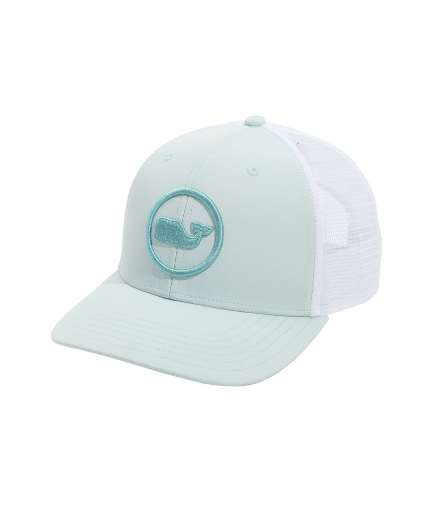 OUTLET Whale Dot Performance Trucker Hat