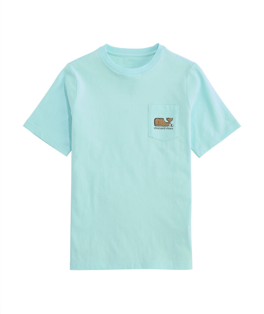 OUTLET Girls' Glitter S'mores Short-Sleeve Pocket Tee