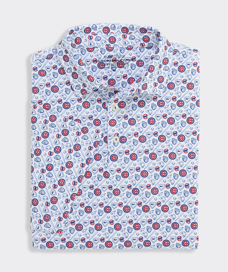 Chicago Cubs Performance Sankaty Polo