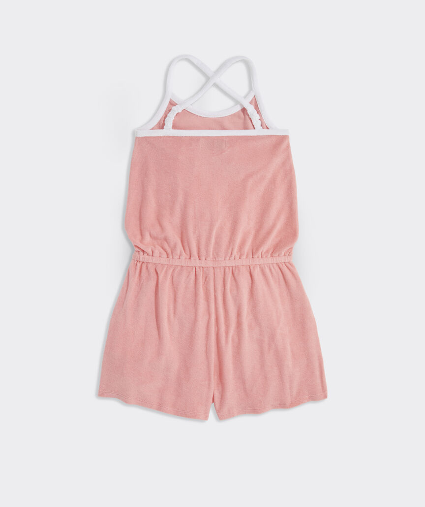 Girls' Terry Towel Romper