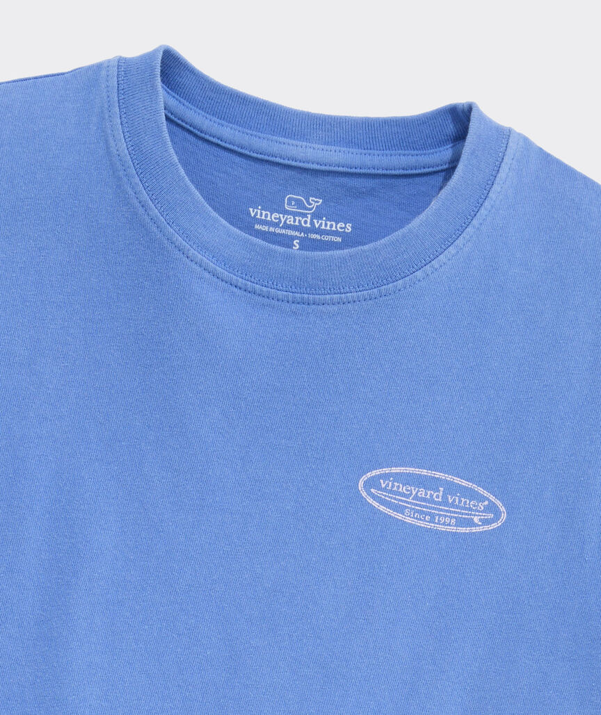 Girls' Surf Logo Boxy Cropped Tee