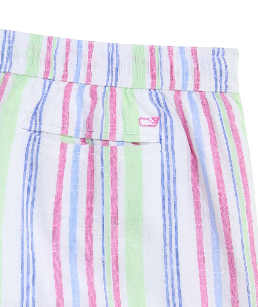 OUTLET Women's Seaspray Stripe Pull-On Shorts