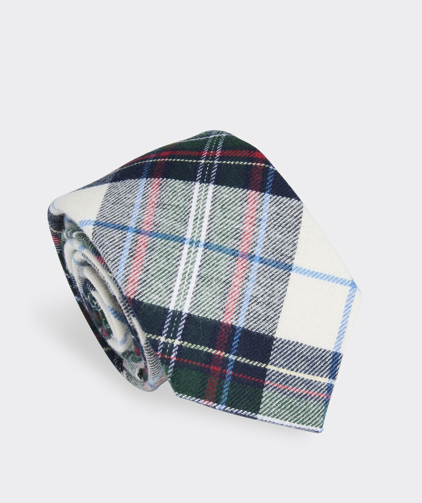Boys' Tartan Flannel Woven Tie