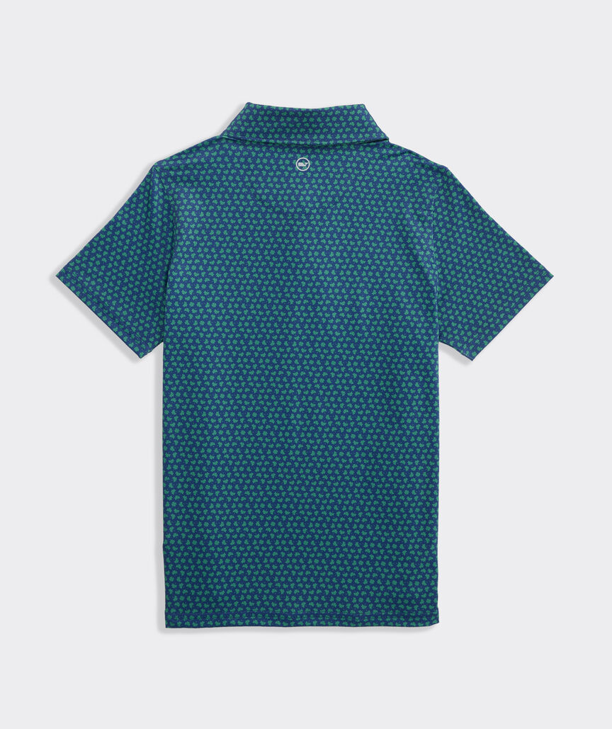 Boys' Performance Printed Sankaty Polo