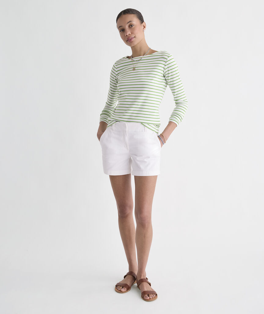Deluxe Boatneck Tee