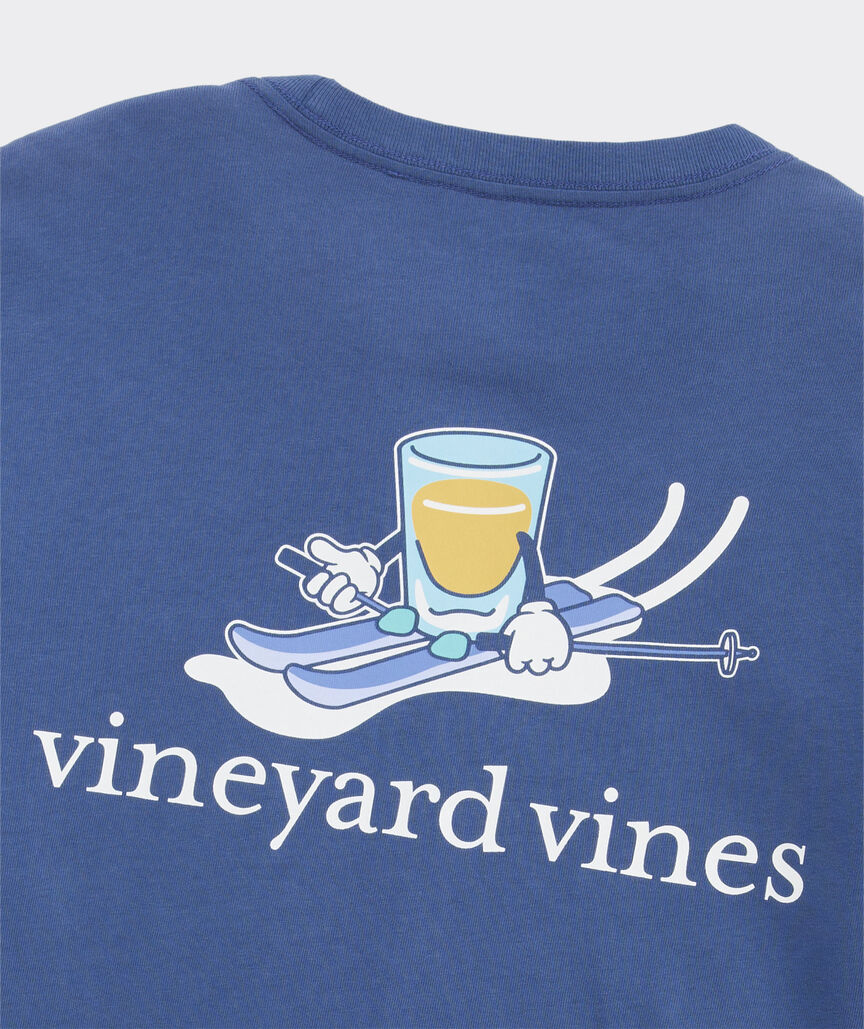 Shot Ski Time Long-Sleeve Pocket Tee