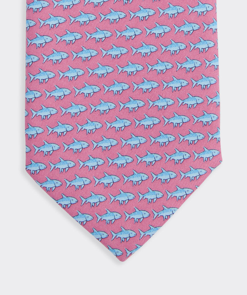 Bonefish Silk Tie