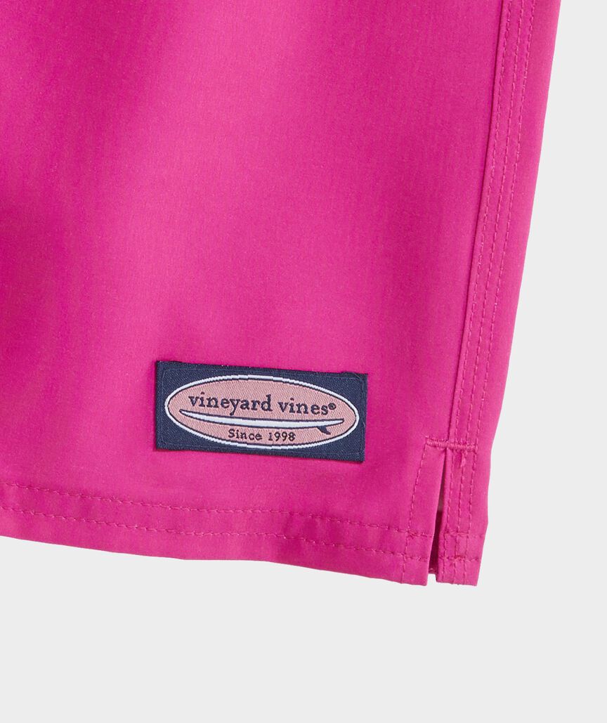 7 Inch Solid Chappy Swim Trunks