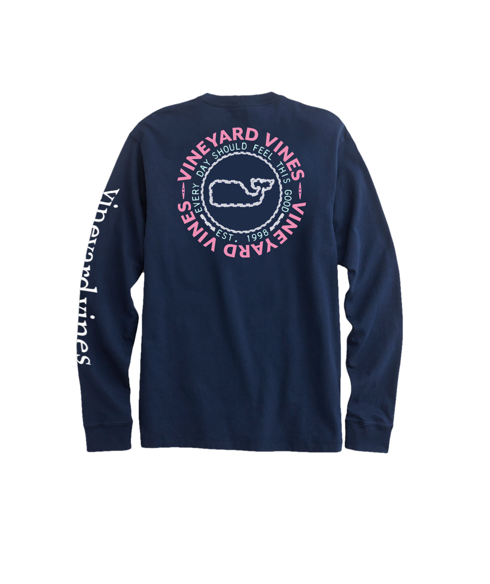 OUTLET Sail Rope Whale Dot Long-Sleeve Pocket Tee