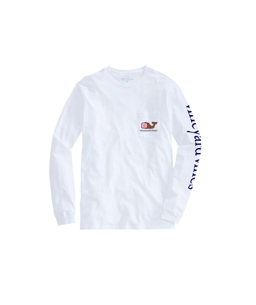 OUTLET Whale Cornucopia Long-Sleeve Pocket Tee