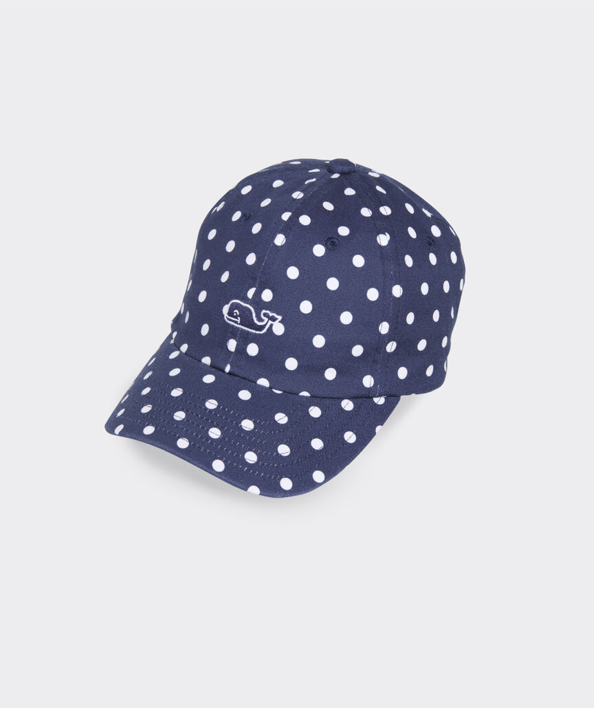 Girls' Polka Dot Baseball Hat