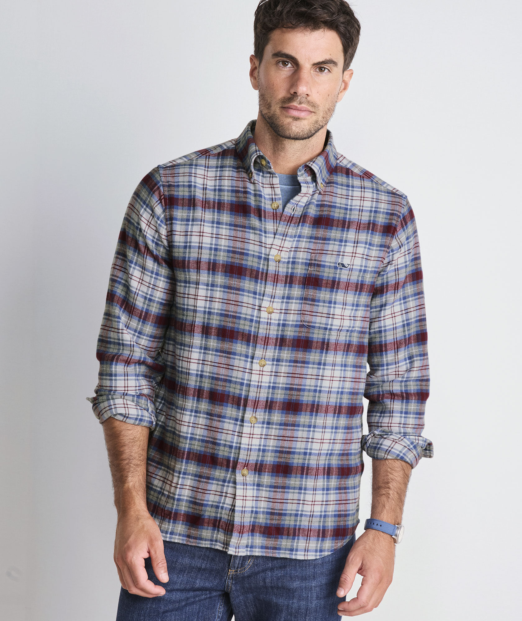 Great Point Plaid Vineyard Flannel Shirt
