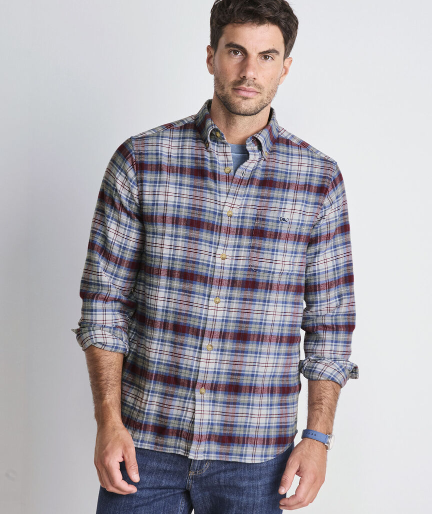 Great Point Plaid Vineyard Flannel Shirt