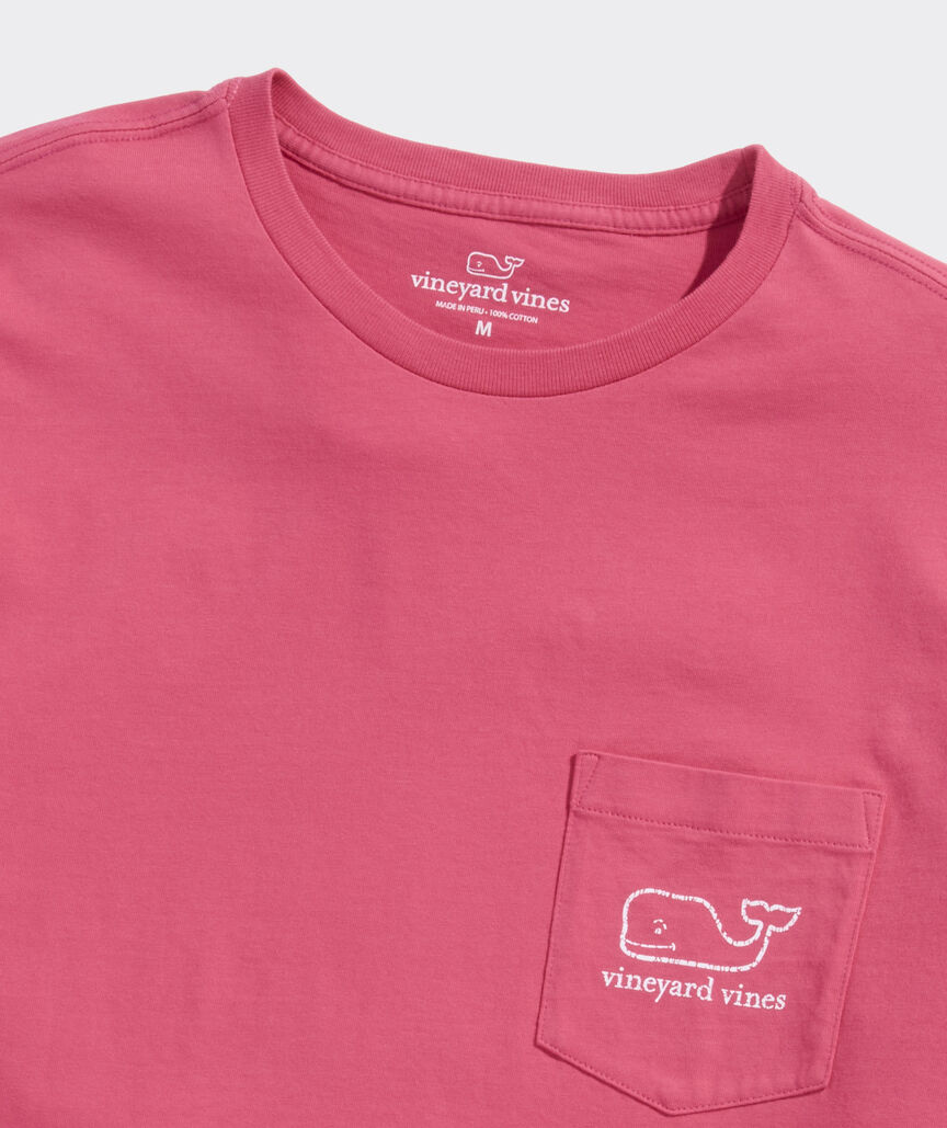 Vintage Whale Short-Sleeve Pocket Tee