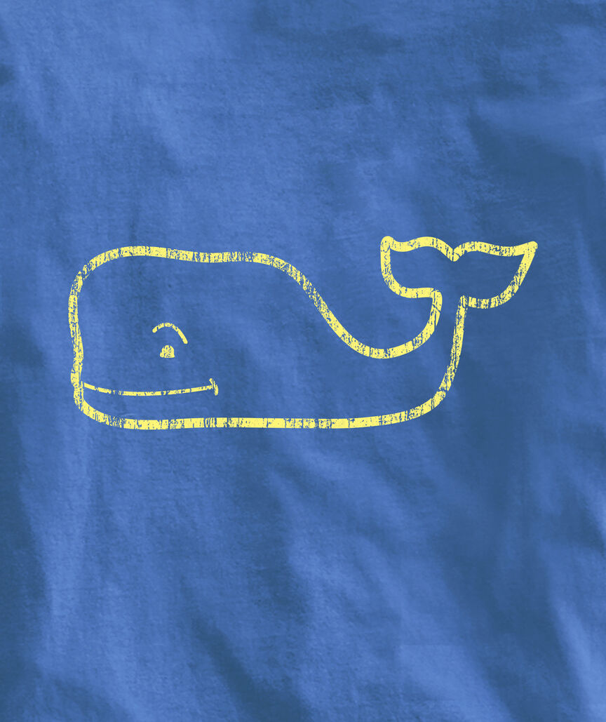 OUTLET Kids' Vintage Whale Long-Sleeve Pocket Tee