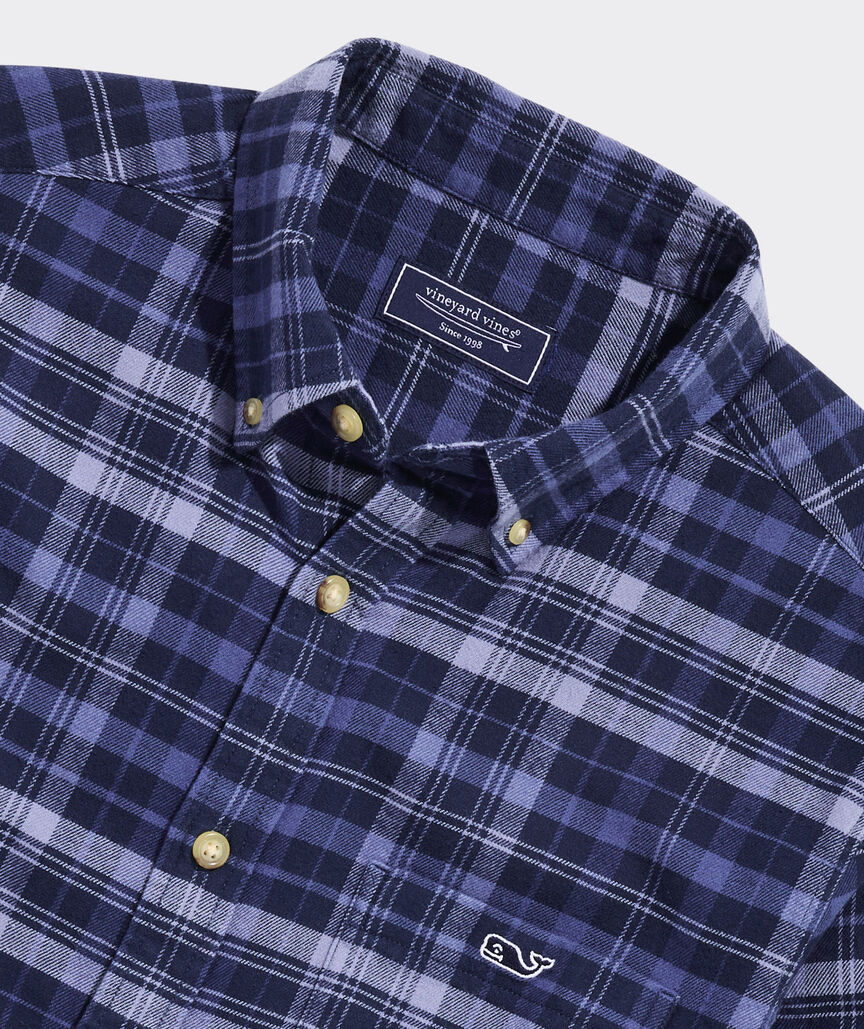 Polar Plaid Vineyard Flannel Shirt