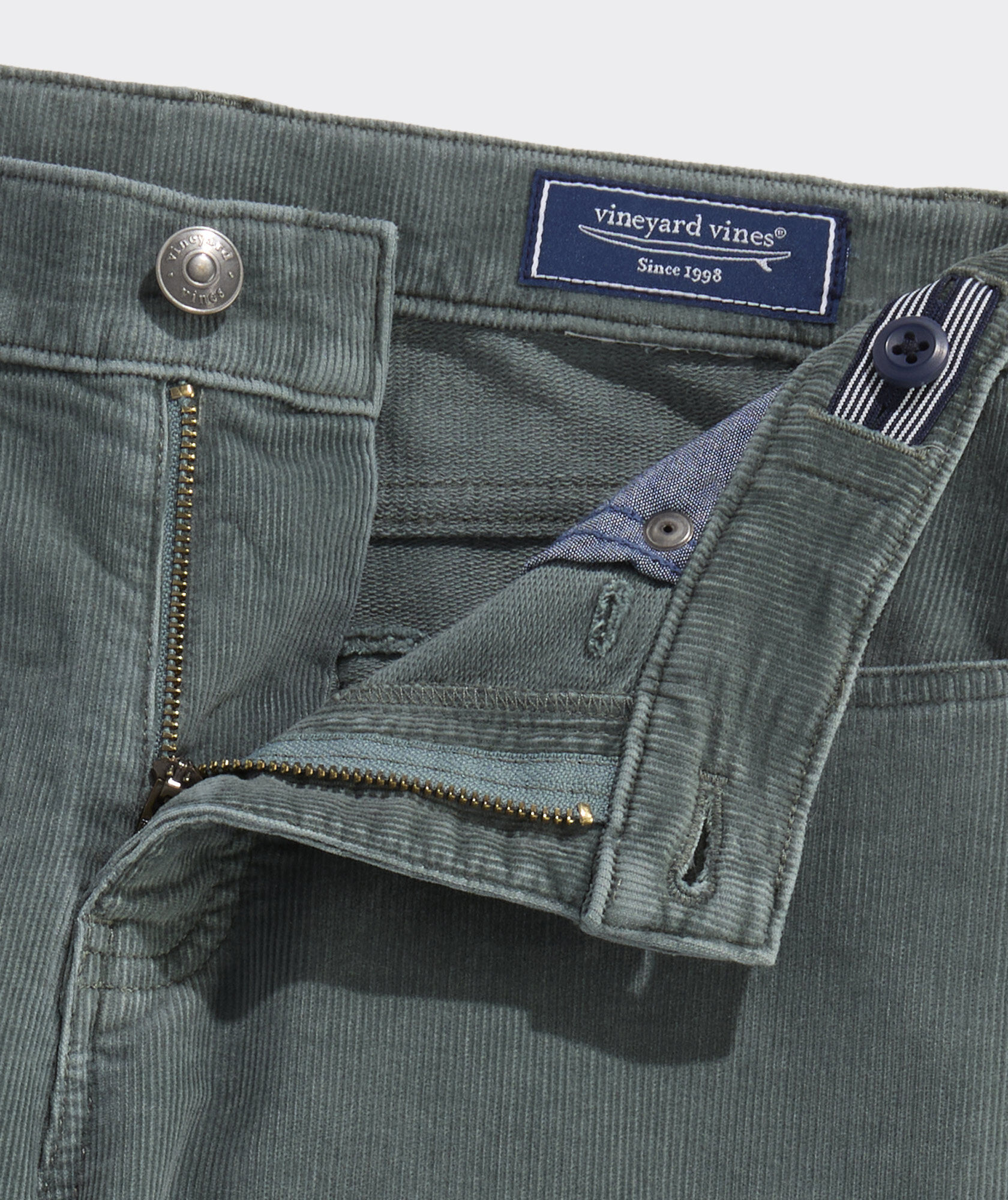 Boys' Stretch Terry Cord 5-Pocket Pants