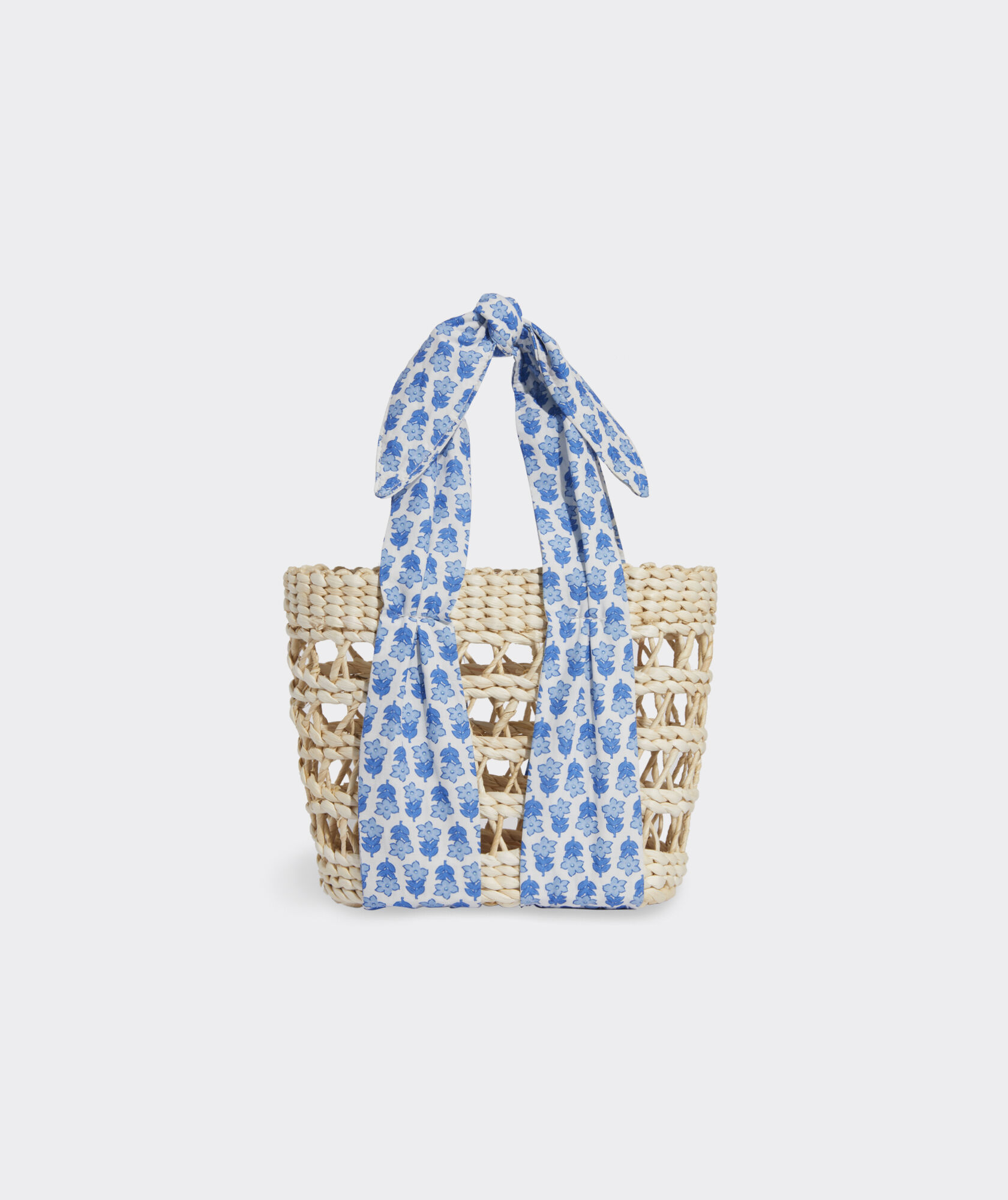 Scarf Tie Basket Bag