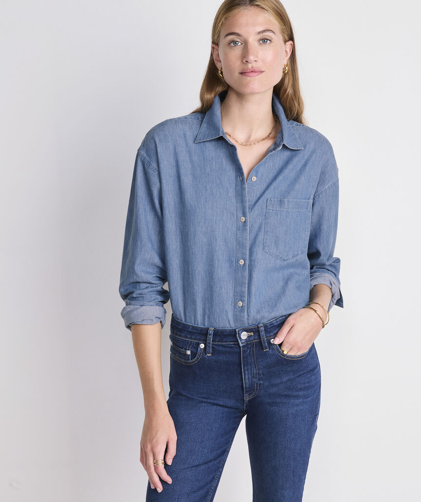 Birdie Chambray Button-Down