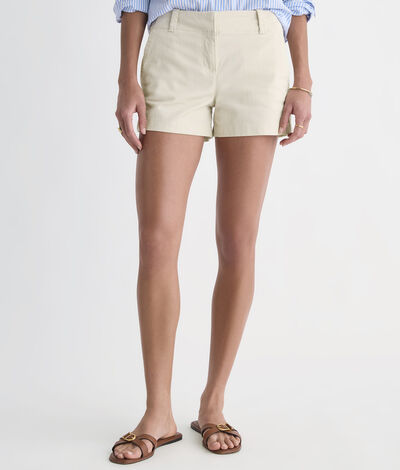 Vineyard Vines 3 1/2 Inch Herringbone Every Day Shorts (Stone) (Size: 4)