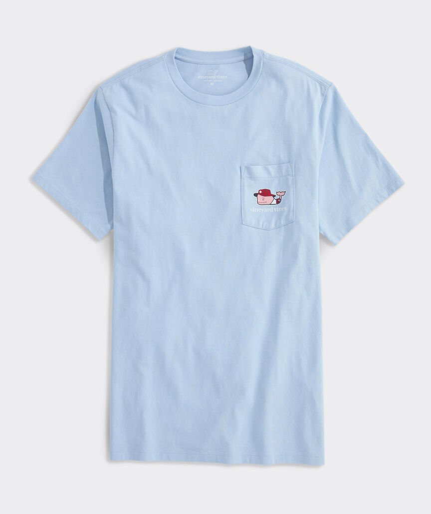 Lifeguard Whale Short-Sleeve Pocket Tee