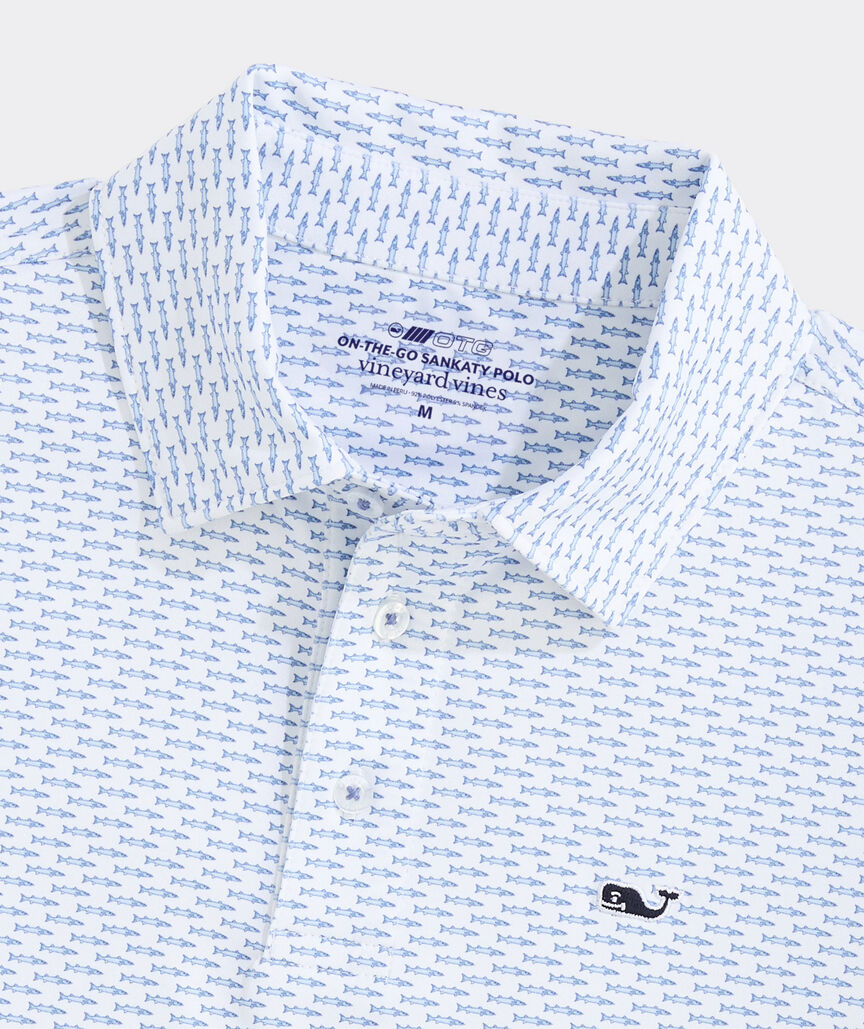 Boys' Performance Printed Sankaty Polo