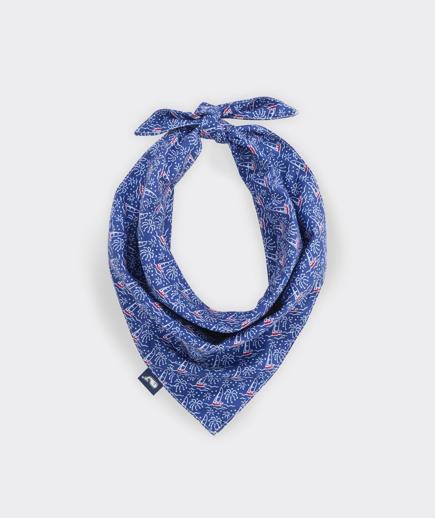 Americana Sail Dog Bandana