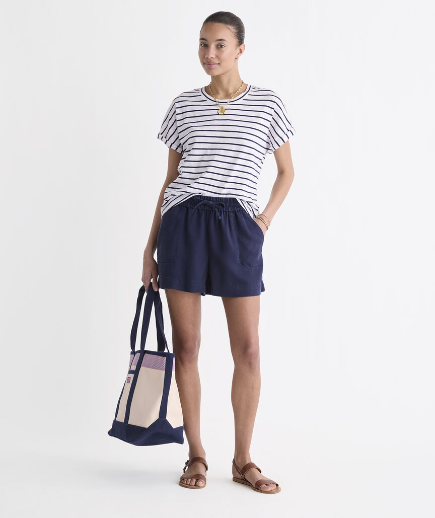 Slub Jersey Pullover Tee