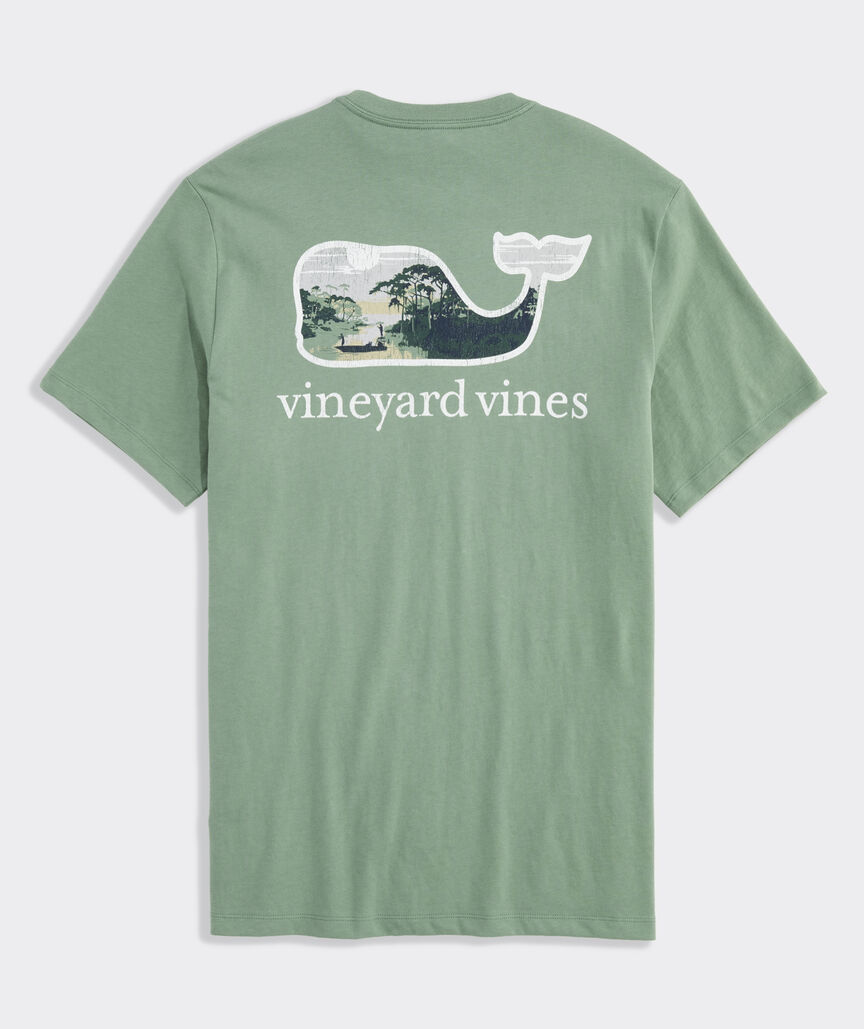 Lowcountry Whale Short-Sleeve Pocket Tee