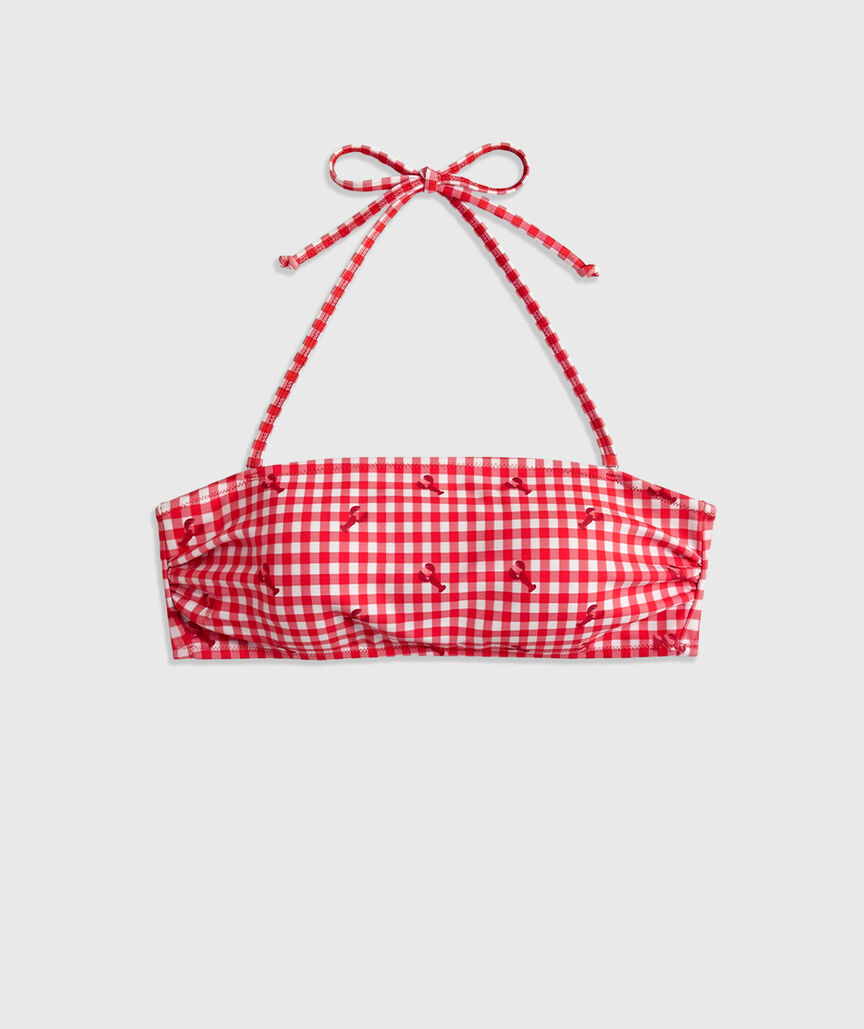 OUTLET Printed Bandeau Top