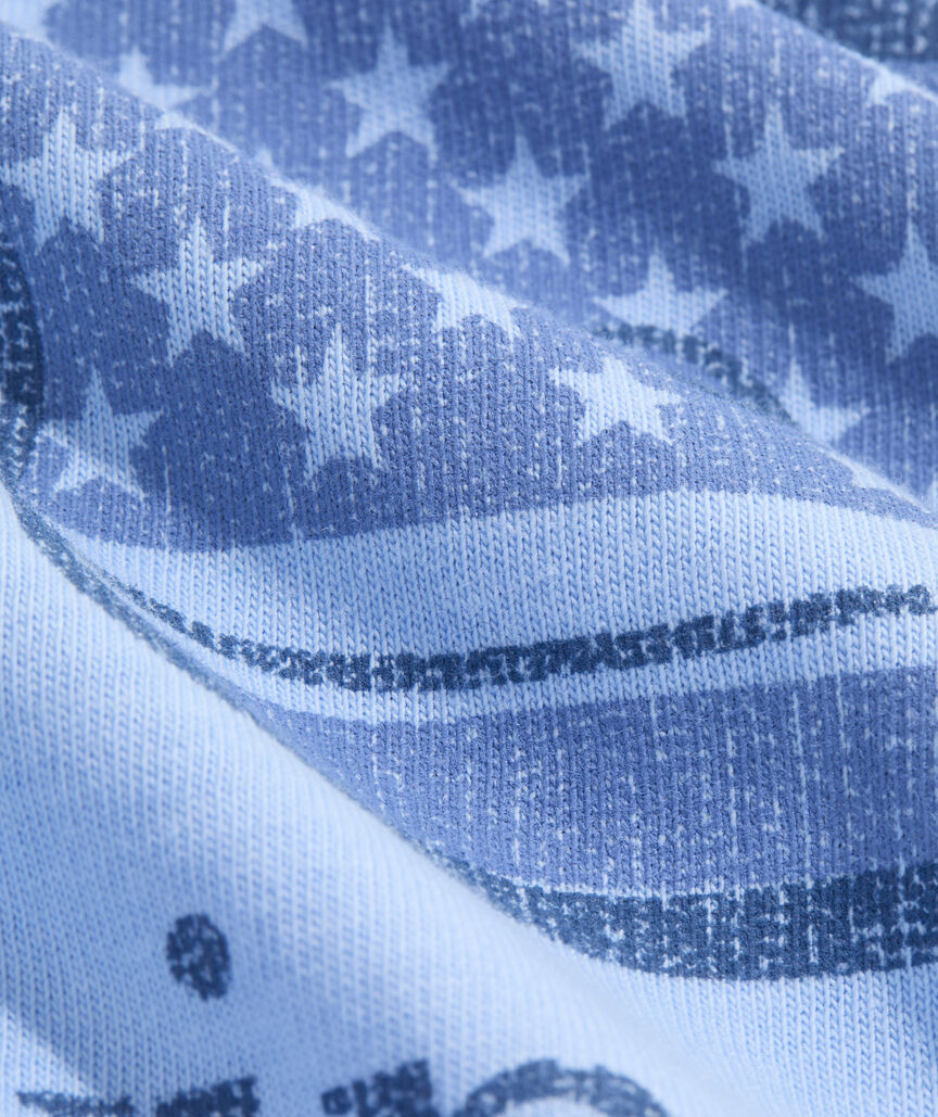 Tonal New Flag Whale Short-Sleeve Pocket Tee