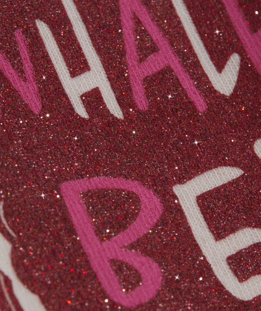 Girls' Glitter Whale You Be Mine Long-Sleeve Tee